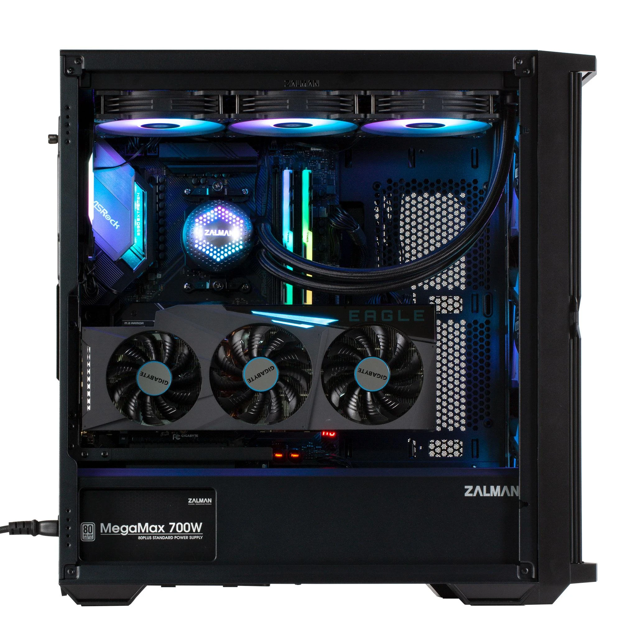 Kompiuterio korpusas Zalman Z10 DUO, Juodas