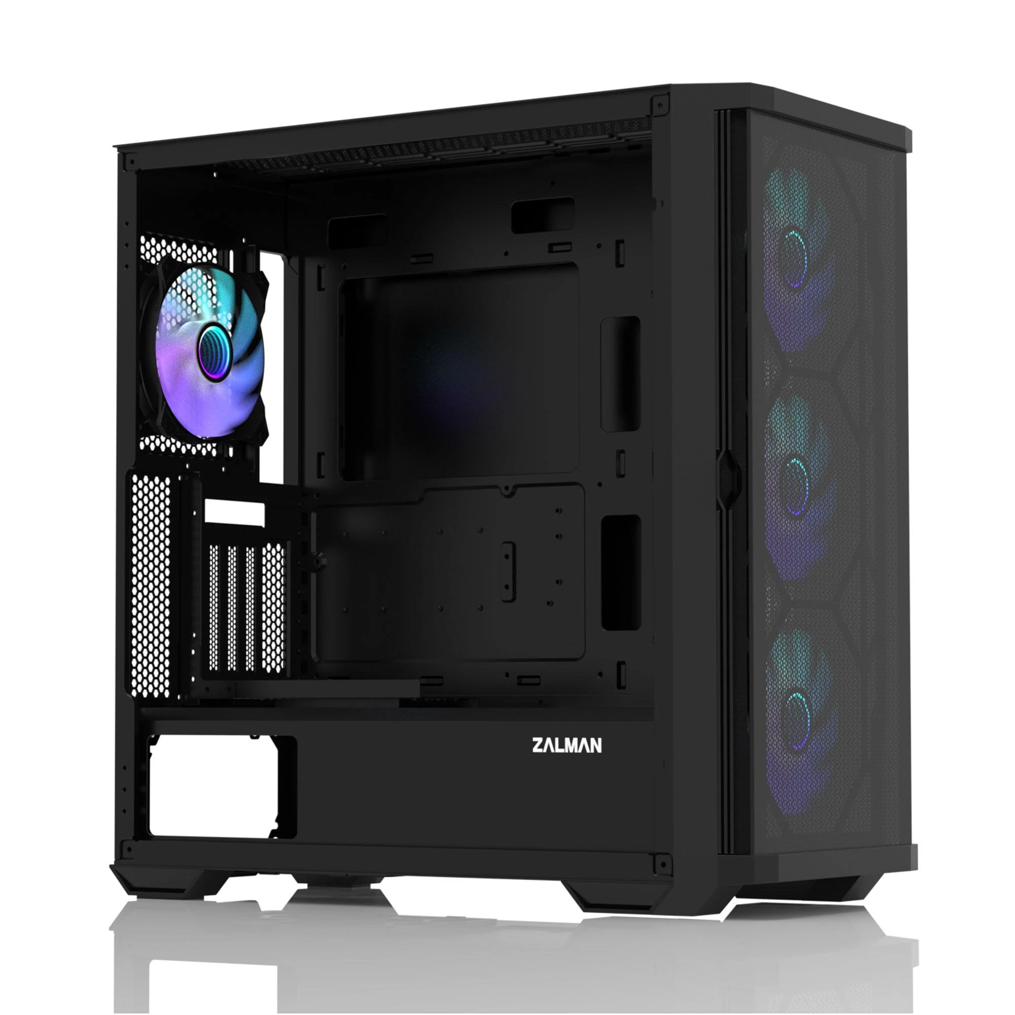 Kompiuterio korpusas Zalman Z10 DUO, Juodas