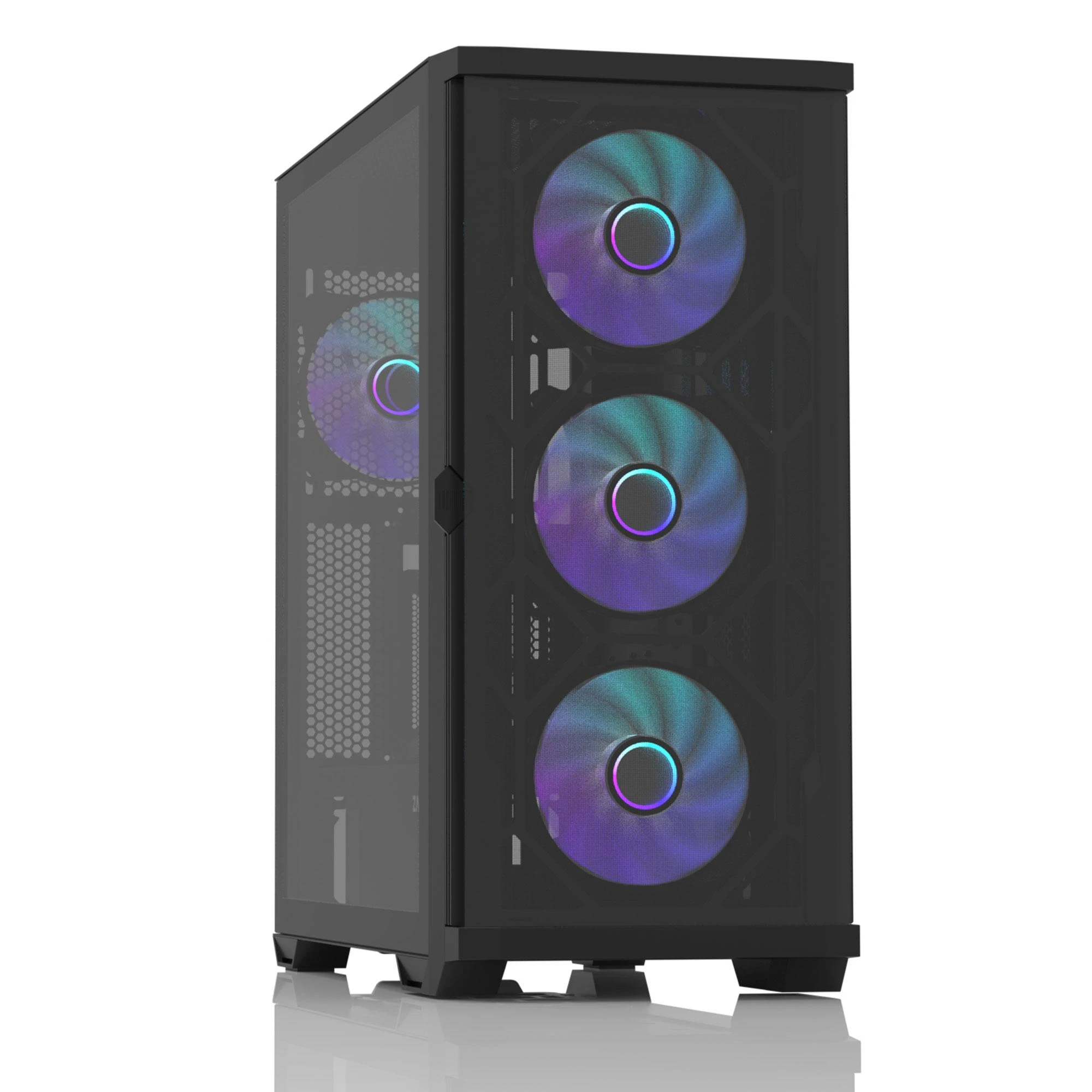 Kompiuterio korpusas Zalman Z10 DUO, Juodas