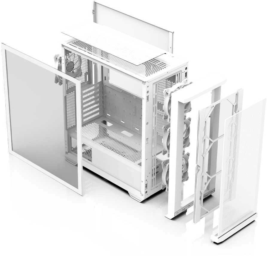 Zalman Z10 Duo balta korpusas