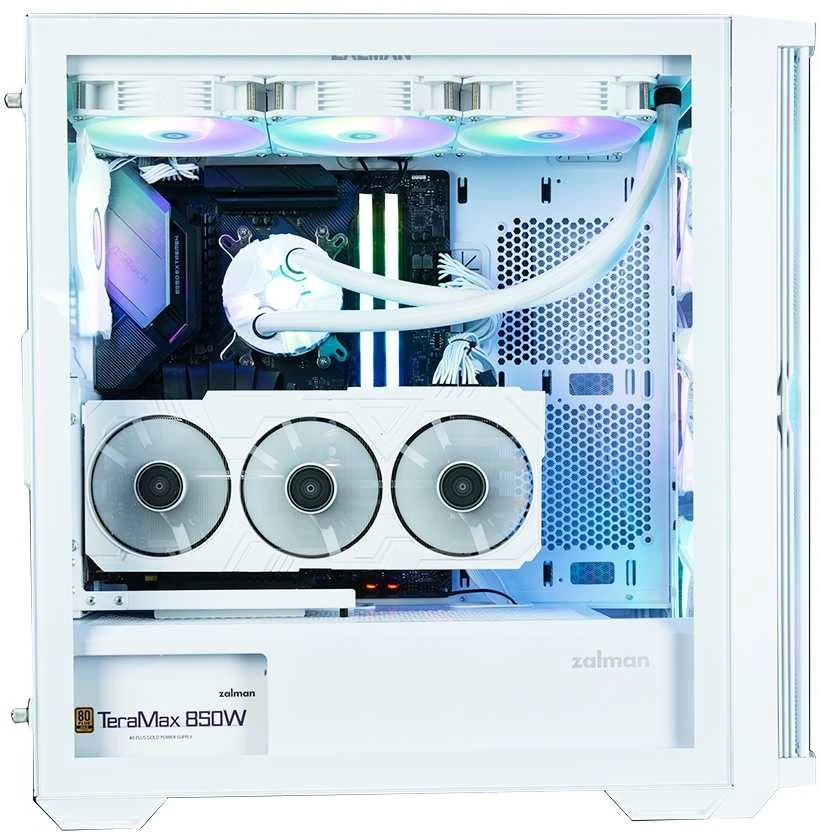 Zalman Z10 Duo balta korpusas