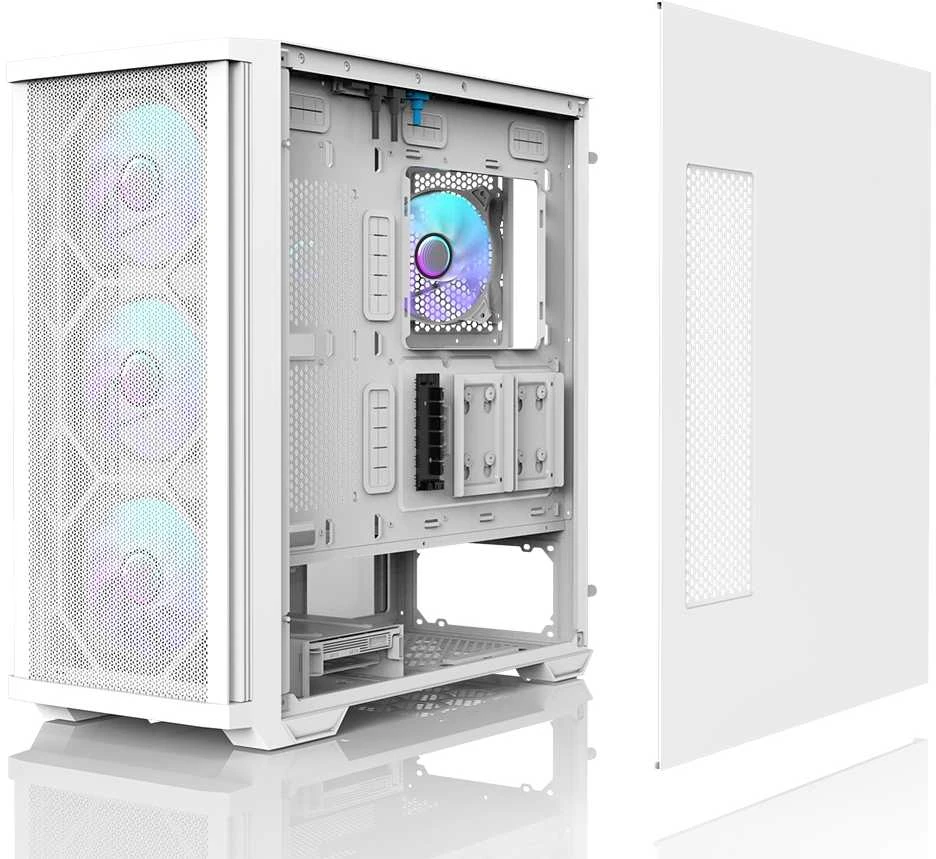 Zalman Z10 Duo balta korpusas