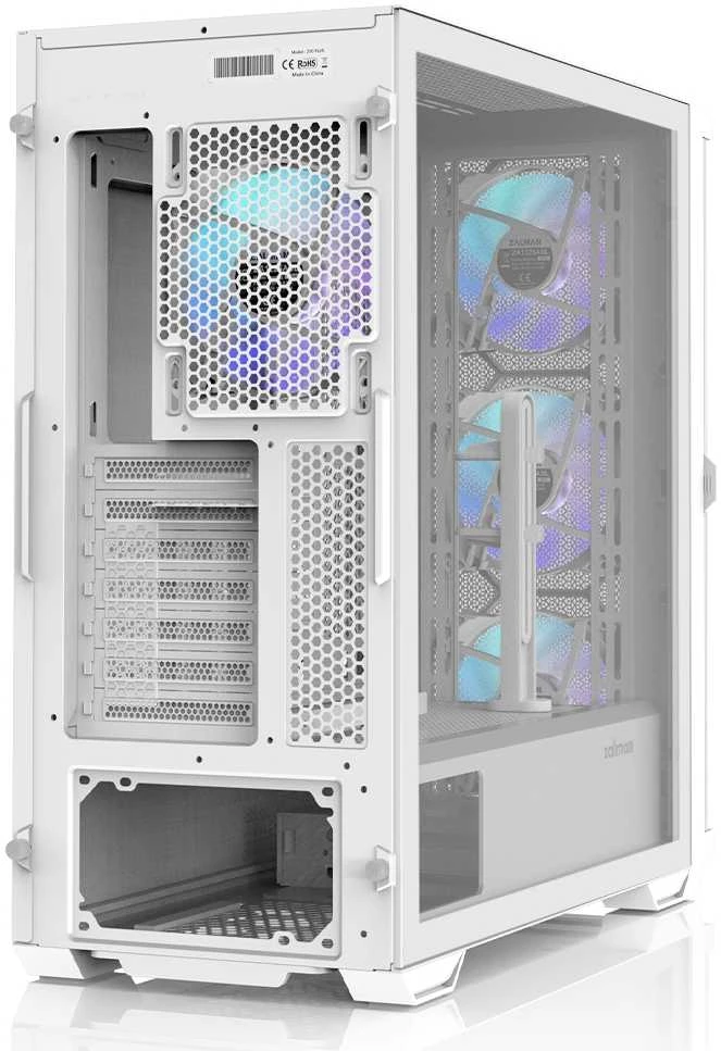 Zalman Z10 Duo balta korpusas