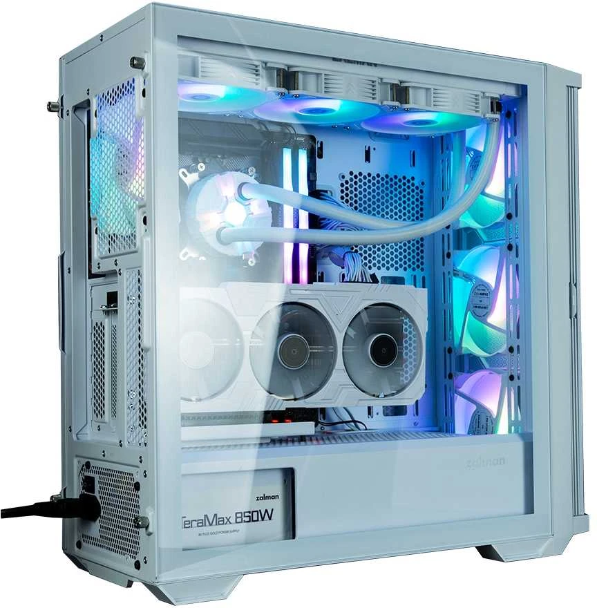 Zalman Z10 Duo balta korpusas