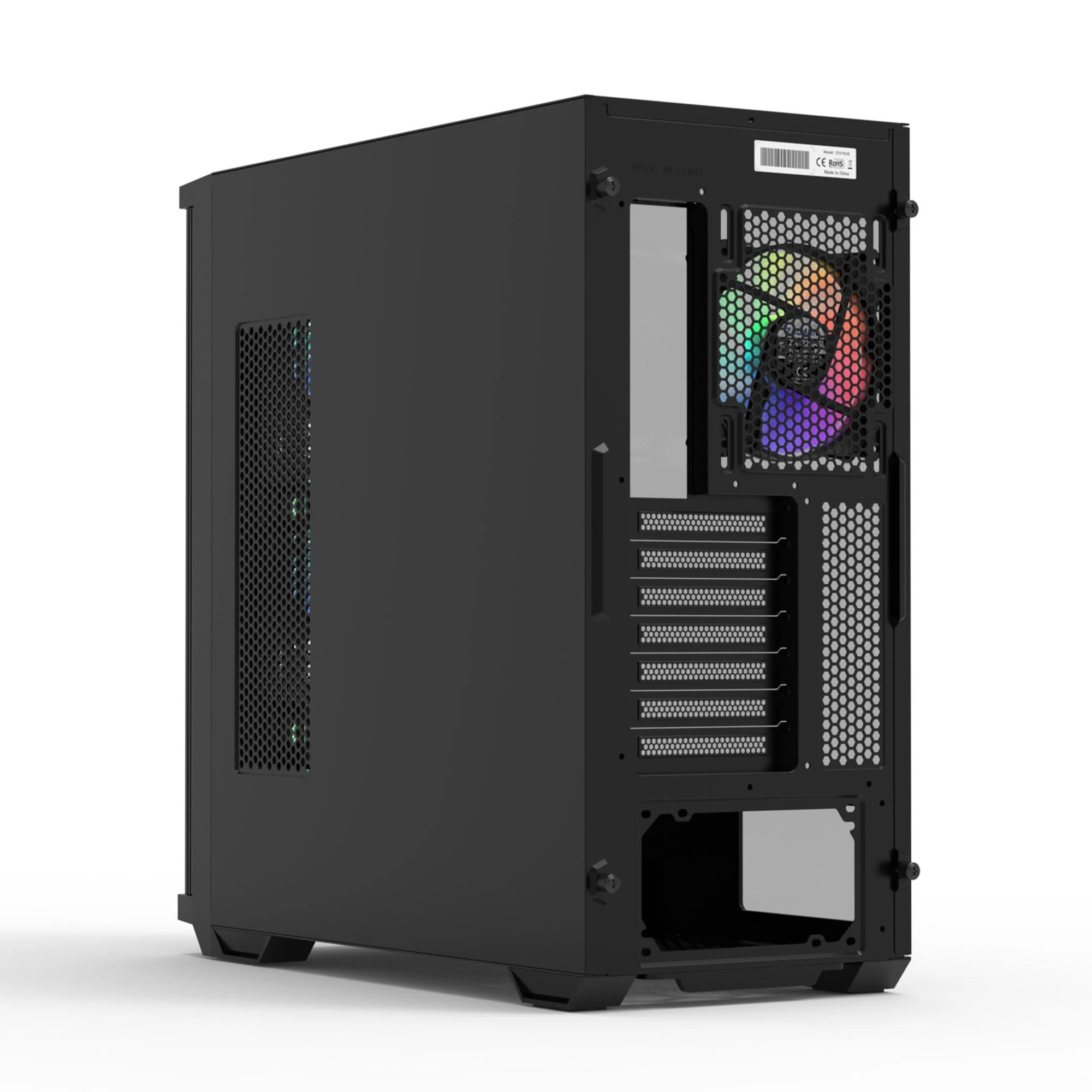 Zalman Z10 plus atx mid tower korpusas 140mm argb x4 ventiliatorius