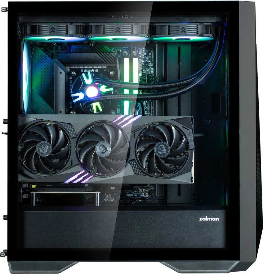 Zalman Z9 Iceberg ARGB korpusas juodas