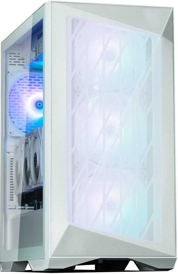 Zalman Z9 Iceberg MS ATX ARGB ventiliatorius x4, baltas