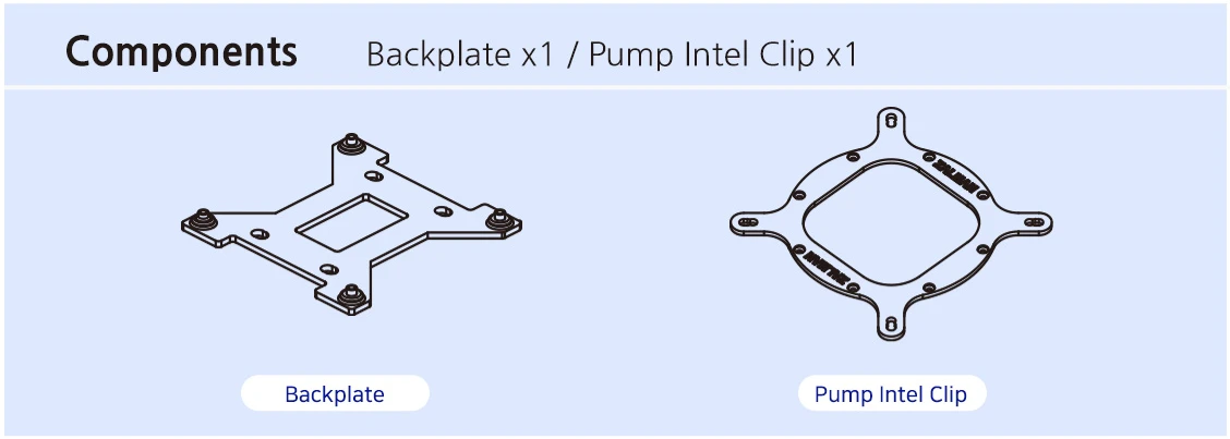 Zalman ZM-1700MKB Intel Mounting Kit