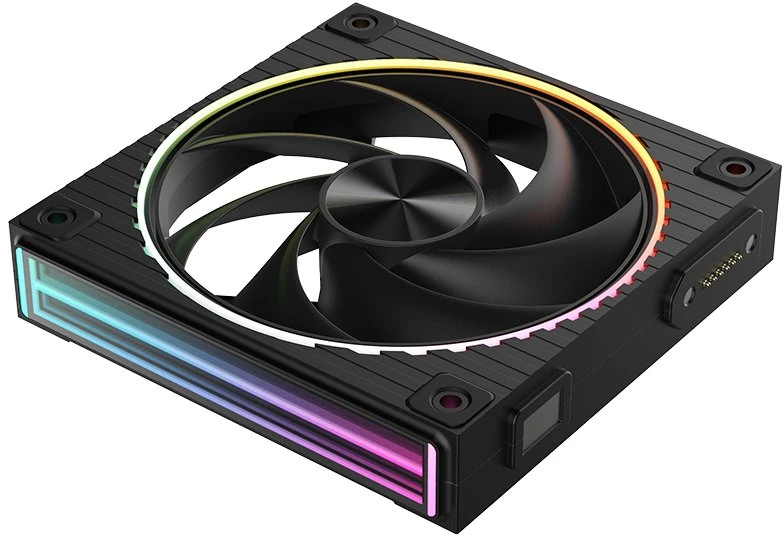 Zalman ZM-DF120 A3, 120mm Daisy Chain Fan, PWM, 3Pack, Juodas