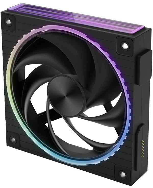 Zalman ZM-DF120 A3, 120mm Daisy Chain Fan, PWM, 3Pack, Juodas