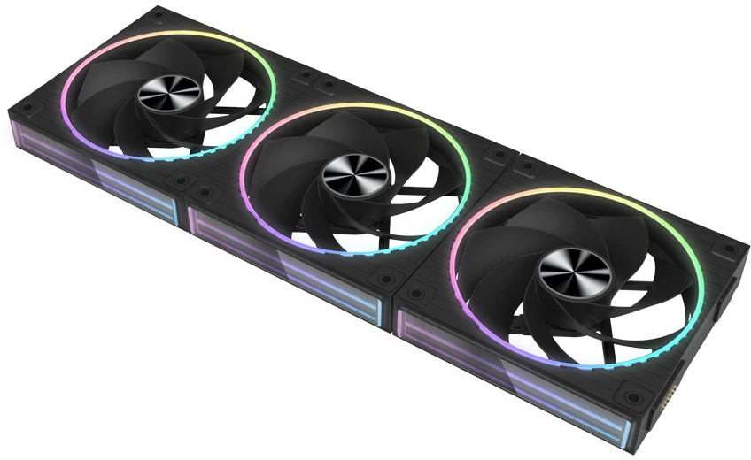 Zalman ZM-DF120R, 120mm Daisy Chain Fan, Reverse, 2300RPM, Juodas