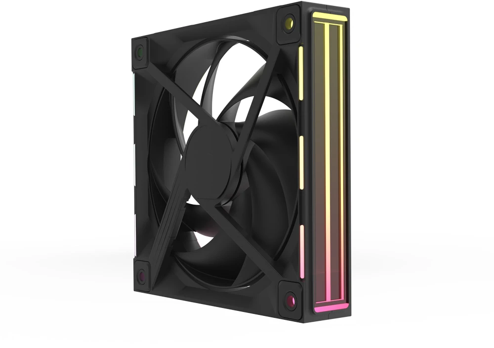 Zalman ZM-DF120R, 120mm Daisy Chain Fan, Reverse, 2300RPM, Juodas