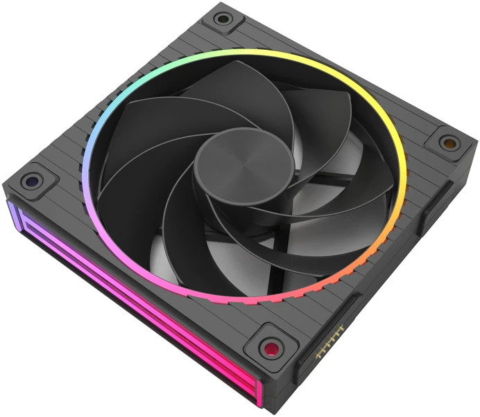 Zalman ZM-DF120R, 120mm Daisy Chain Fan, Reverse, 2300RPM, Juodas