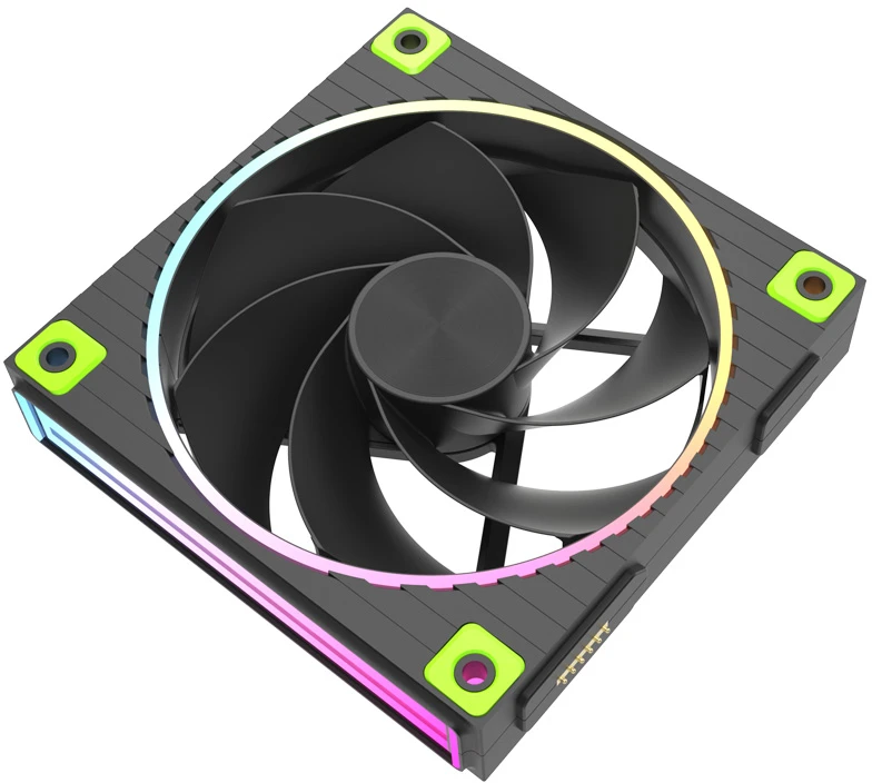 Zalman ZM-DF120R, 120mm Daisy Chain Fan, Reverse, 2300RPM, Juodas