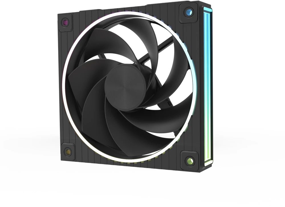 Zalman ZM-DF120R, 120mm Daisy Chain Fan, Reverse, 2300RPM, Juodas