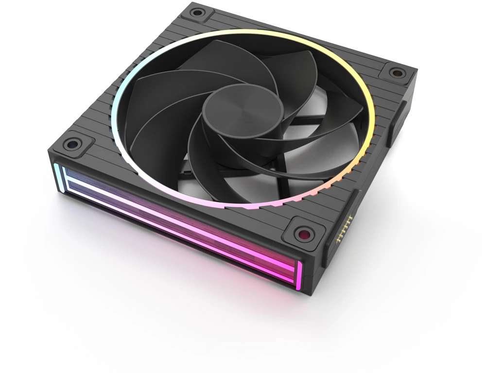Zalman ZM-DF120R A3, 120mm Daisy Chain Fan, Reverse, 3Pack, Juodas