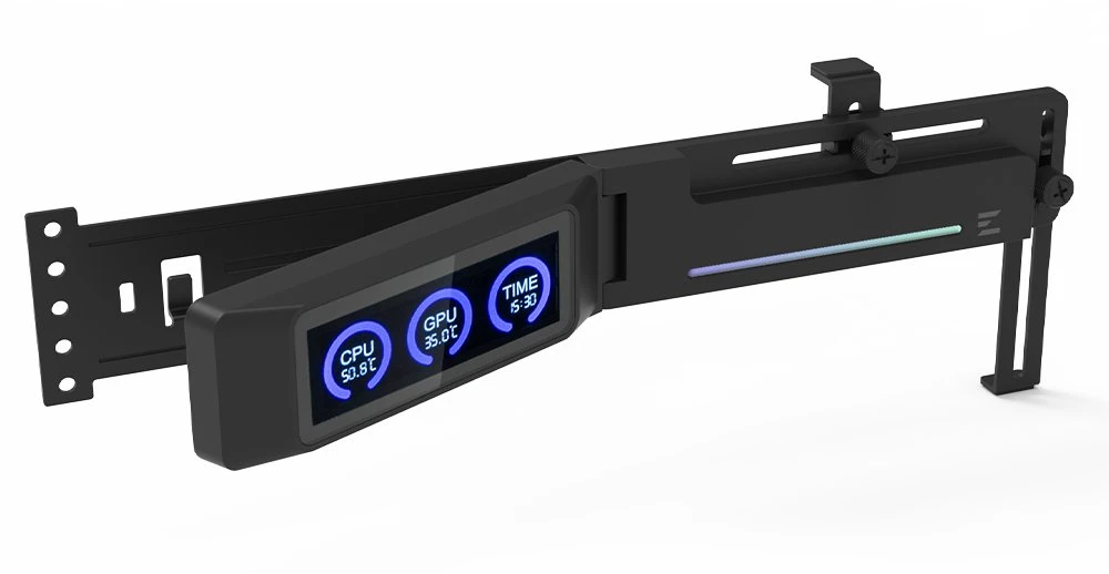 Zalman ZM-VS3 DS, GPU Holder, Juodas