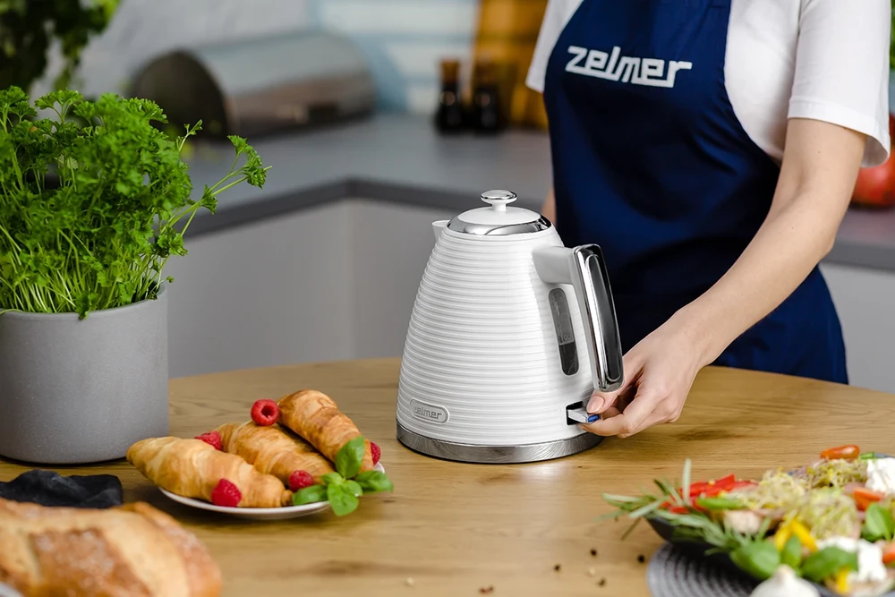 Elektrinis Virdulys - Zelmer ZCK7650 1.7L 2200W Baltas