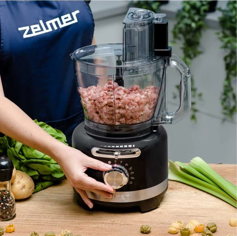 Virtuvinis kombainas Zelmer ZFP9000B juoda