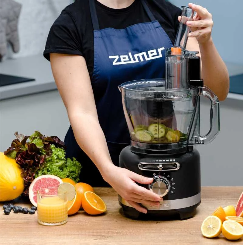 Virtuvinis kombainas Zelmer ZFP9000B juoda