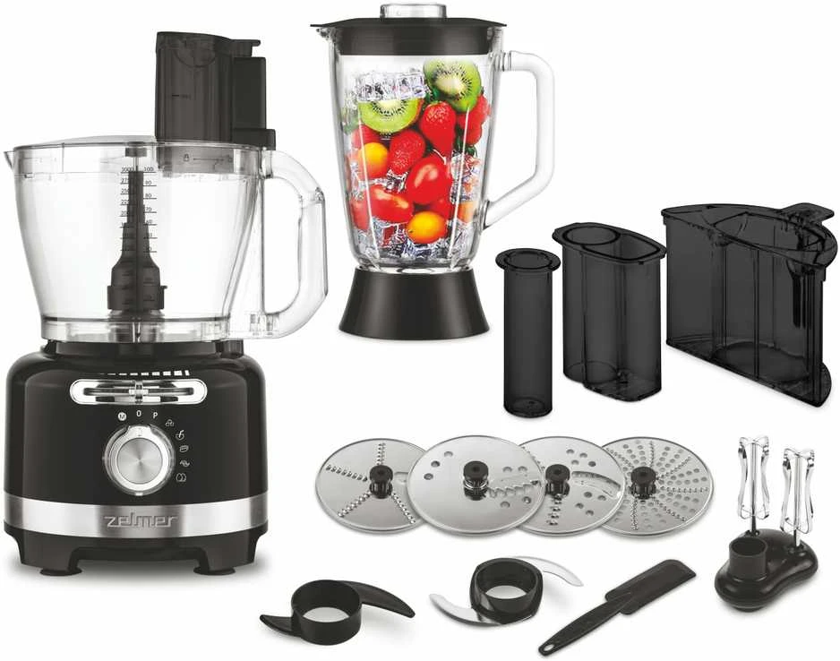 Virtuvinis kombainas Zelmer ZFP9000B juoda