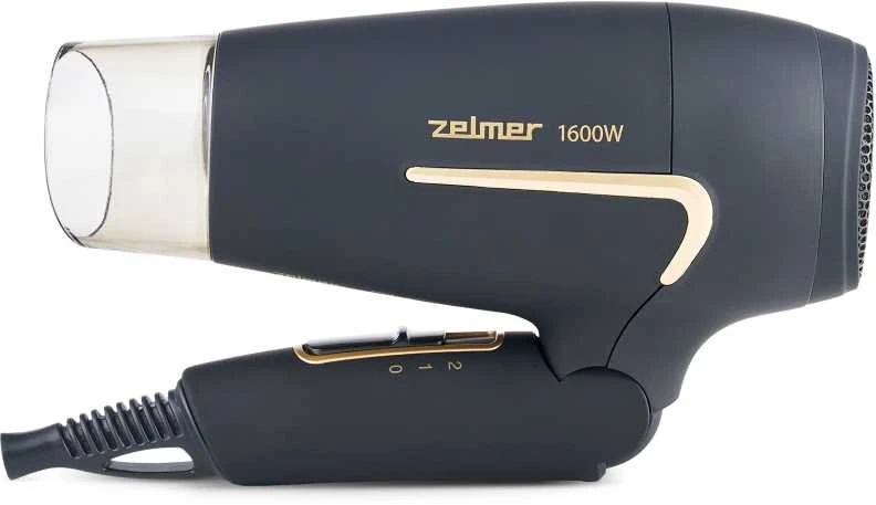 Plaukų džiovintuvas Zelmer ZHD8321 Sulankstomas Juoda