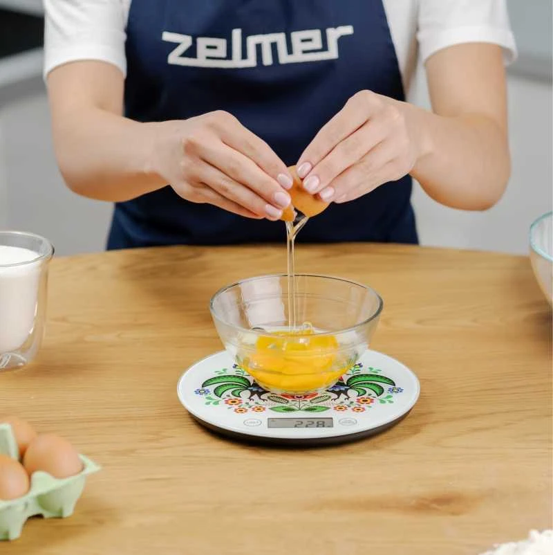 Virtuvinės svarstyklės Zelmer ZKS1611 balta
