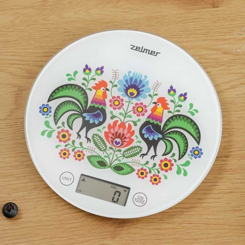Virtuvinės svarstyklės Zelmer ZKS1611 balta