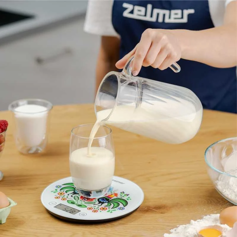 Virtuvinės svarstyklės Zelmer ZKS1611 balta