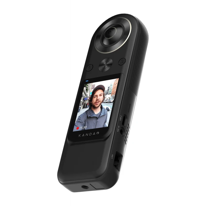 360° Kamera - Kandao Qoocam 8K Enterprise 8K 30fps Dual 20MP Jutikliai