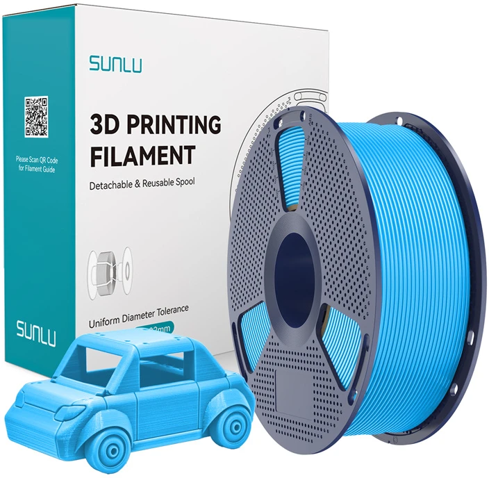 Sunlu PETG Filament (Cyan)