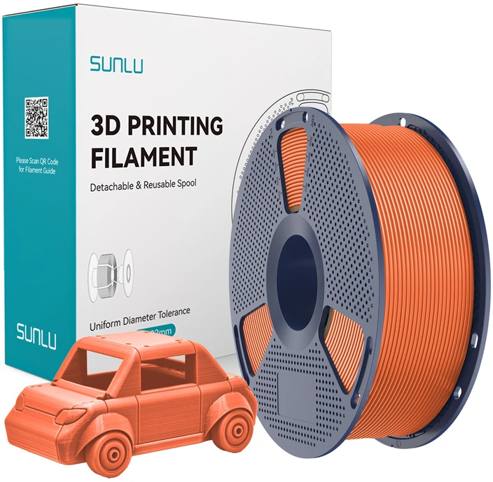 Sunlu PETG Filament (Sunny Oranžinis)