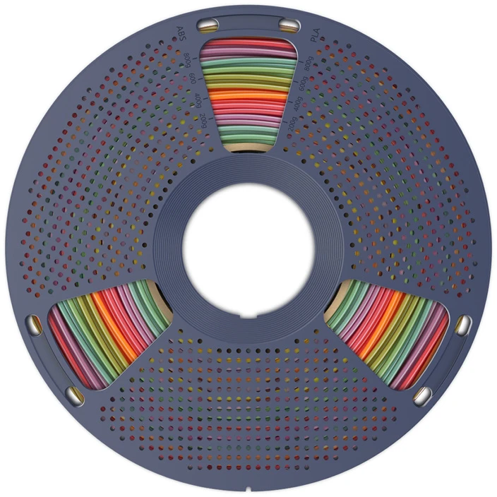 Sunlu PLA Filament (Rainbow) 01