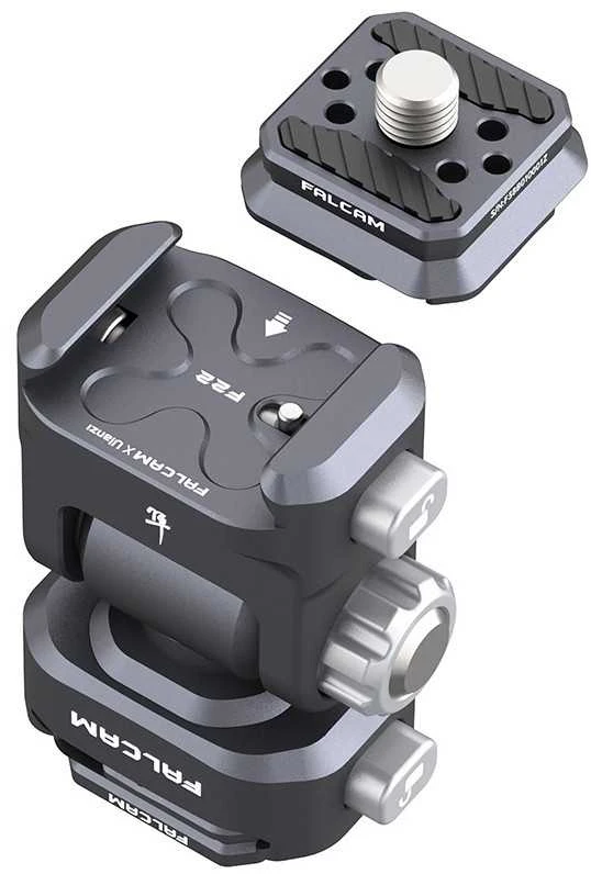 3D Spausdinimo Galva - Ulanzi FALCAM F22 Mini 3D Galva F014 su Dviejų Greito Atlaisvinimo Montažų