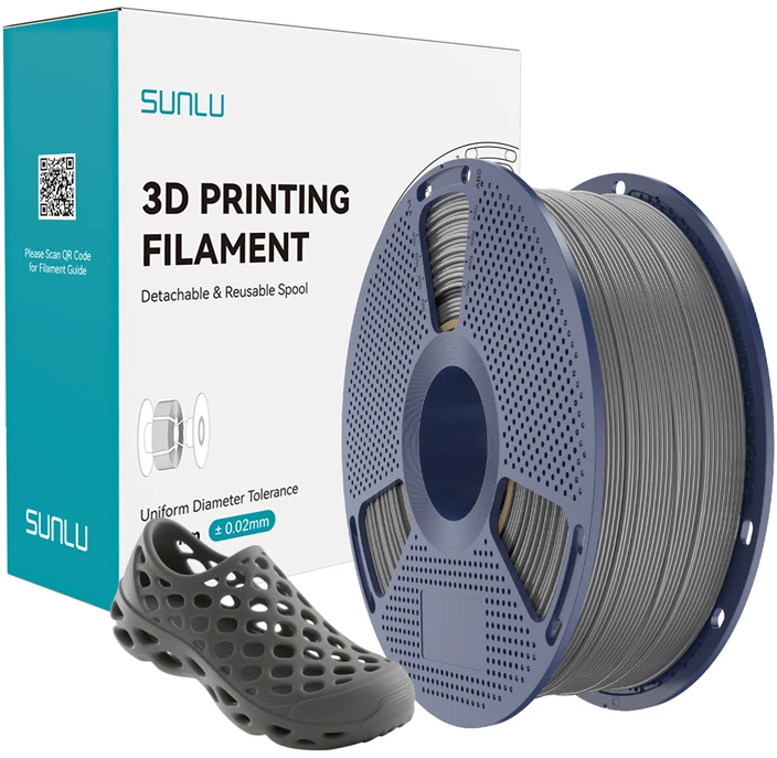 Sunlu TPU 95A Filament (Gray)