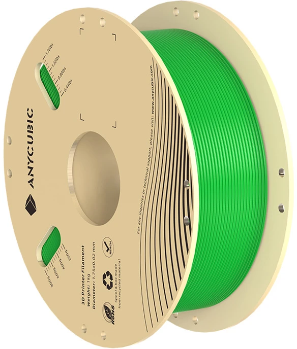 Filament PLA Anycubic 1 KG (Žalias)