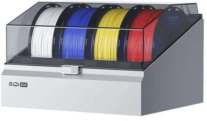 3D spausdintuvo gijų džiovyklė - QiDi Box for Plus 4 4 kanalų 65 °C 1,75 mm