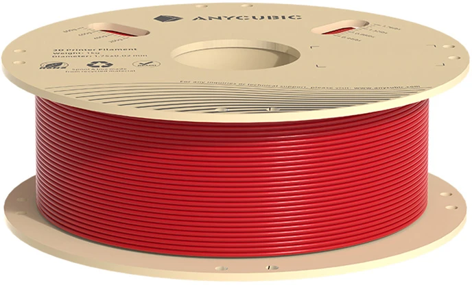 PLA Anycubic 1 KG Filament (Raudona)