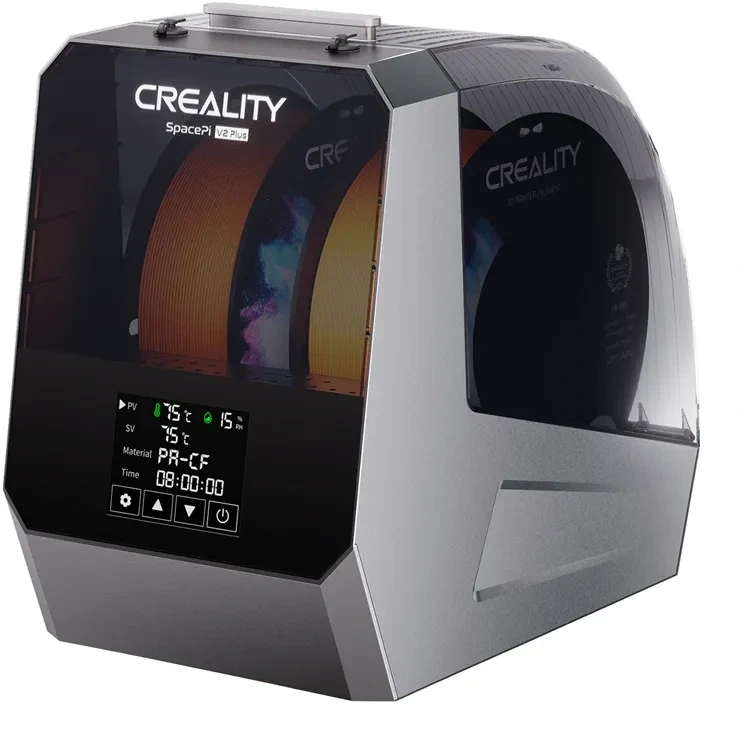3D Spausdintuvo Kaitinimo Siūlo Džiovyklė - Creality Space Pi Plus V2 (DB-04S) 160 W Dvigubam Ritiniui 45–75 °C 1–48 Val. 1,75/2,85 mm
