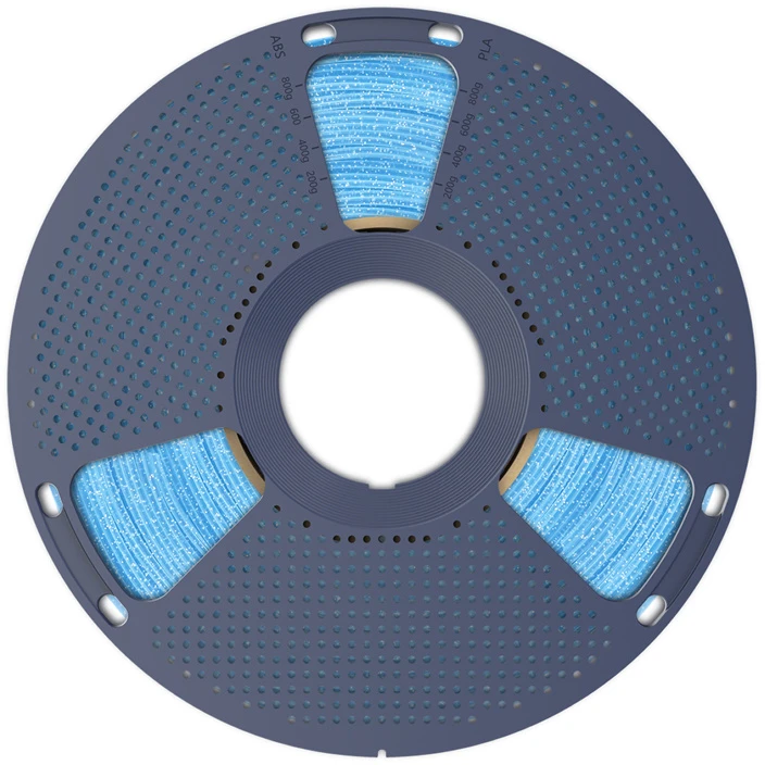 SUNLU PLA Filament (Shiny Mėlyna)