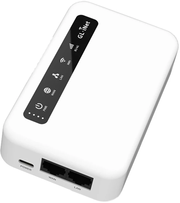 4G LTE Maršrutizatorius - GL.iNet GL-XE300-BAT Nešiojamas Nano SIM 5 000 mAh