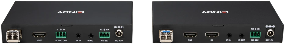 A/V Pailgintuvas - Lindy 5km Pluošto Optinis HDMI 4K60 KVM USB 2.0, RS-232 & IR