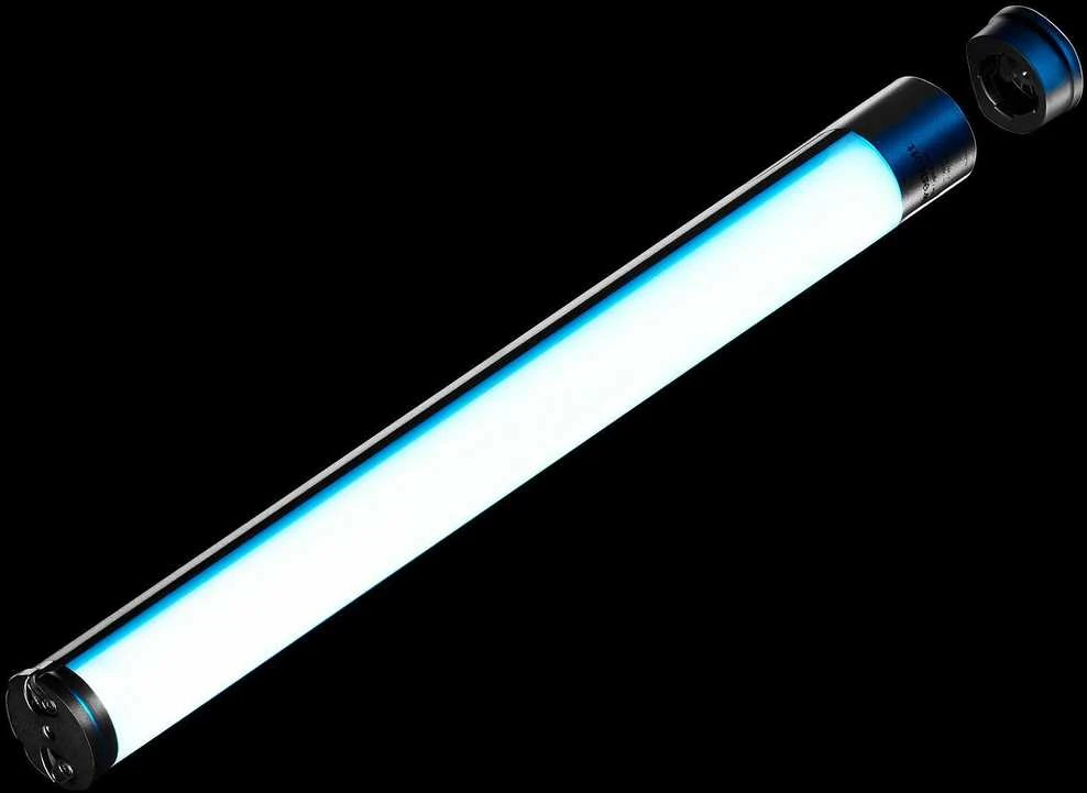 Multiblitz „Acme United Corporation“ Apšvietimo įranga - WESTCOTT Tuba LED Ice Light 3 RGBWW 2700K–6500K USB-C Juoda