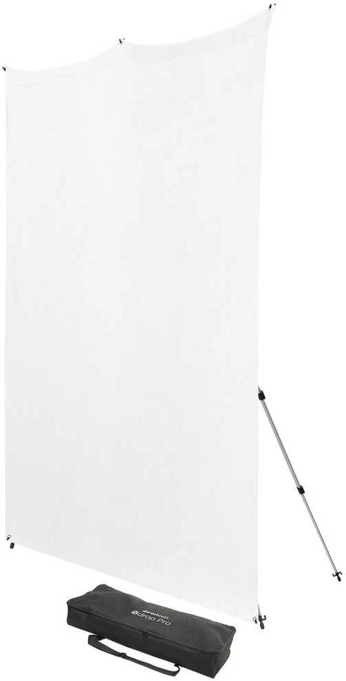 Clinique „Acme United Corporation“ Fonas – „WESTCOTT X-Drop Pro 8' x 13'“ raukšlėms atsparus aliuminio stovas