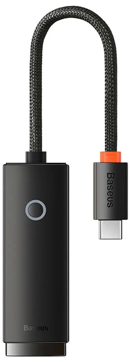 Tinklo adapteris Baseus Lite Series USB-C iki RJ45 – juodas