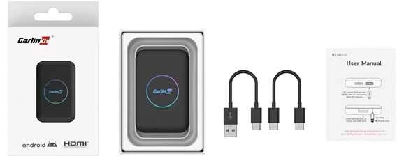 „Carlinkit TBOX LITE S“ belaidis „Carplay“ ir „Android Auto“ adapteris