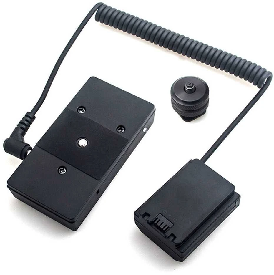 Caruba F970 baterijos adapteris su manekenu