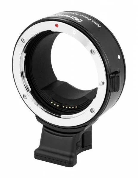 Bajoneto adapteris - Commlite CM-EF-EOS R - Canon EF į RF tvirtinimą, automatinis fokusavimas, vaizdo stabilizavimas