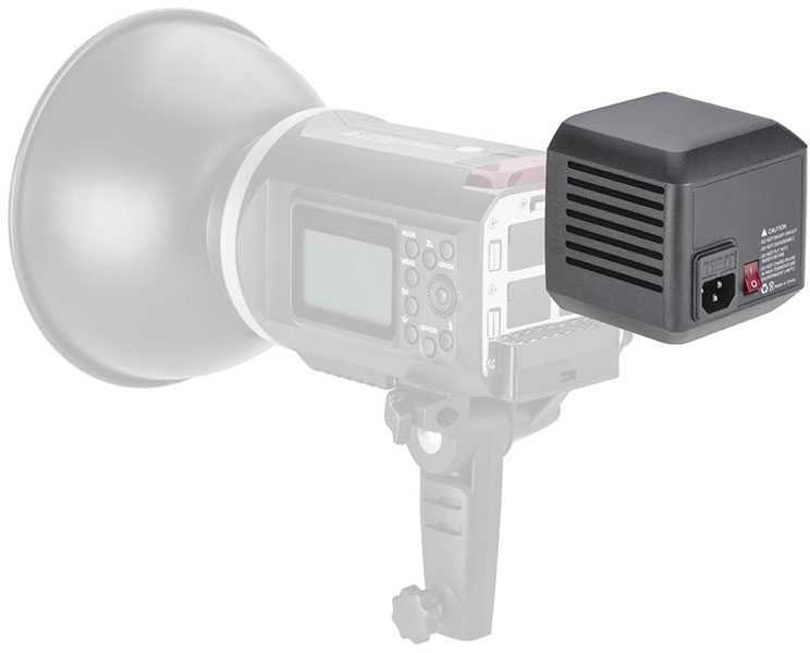 Adapteris - Godox AD600 AC maitinimo adapteris (100-240V įėjimas, 11.1V išėjimas)