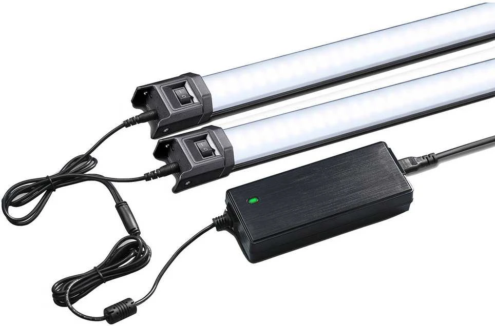 Godox TL maitinimo adapteris su dviem LED lempomis
